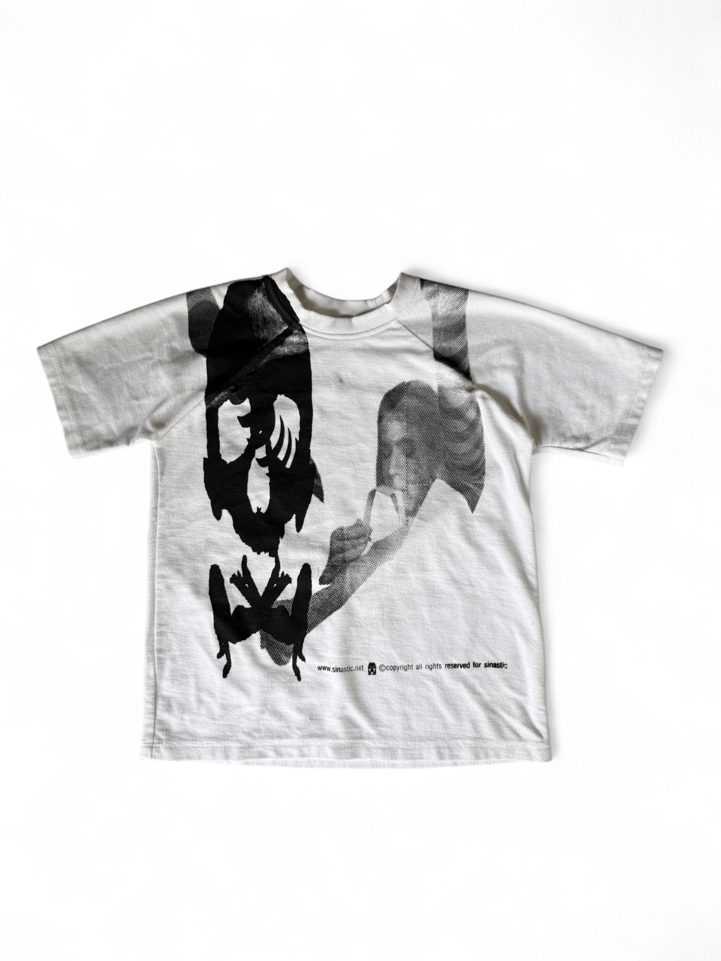 Luss Skull white tee